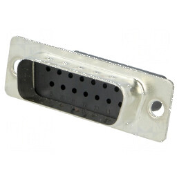 "D-Sub 15 PIN Mufă Tată pe Cablu - Versiune Fără Contacte 3A" | Electronic-mag.ro | Componente Electronice