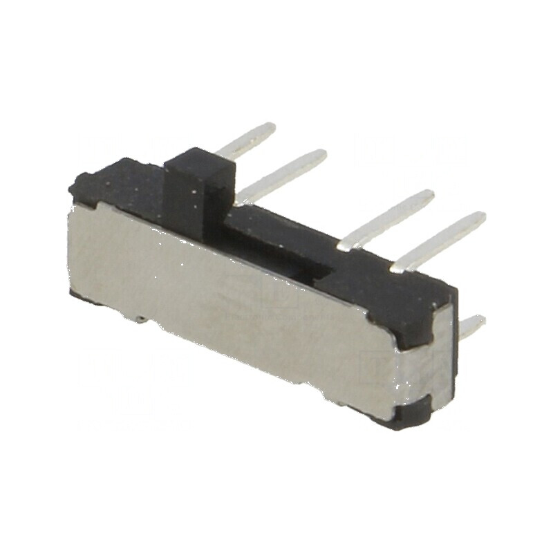 Comutator glisant DP3T 0,3A/6VDC OFF-ON-ON pentru aplicații electrice Nr. term: 8 | Electronic-mag.ro | Componente Electronice Comutator glisant DP3T 0,3A/6VDC OFF-ON-ON pentru aplicații electrice Nr. term: 8 | Electronic-mag.ro | Componente Electronice