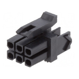 Conector Micro-Fit TPA 3mm PIN 6 pentru cablu-placă mufă mamă | Electronic-mag.ro | Componente Electronice