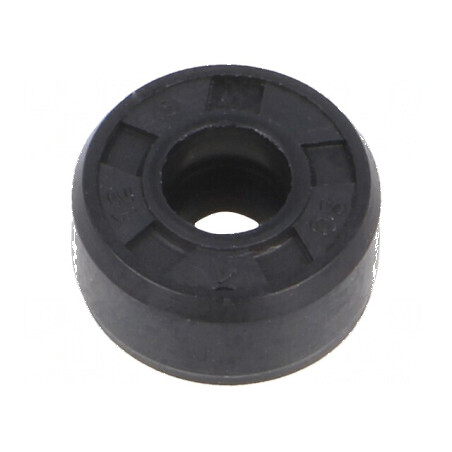Garnitură Simering Cauciuc NBR 6mm - Interval Temperaturi -40 până la 100°C - Diametru Axial 4mm | Electronic-mag.ro | Componente Electronice
