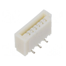 Conector FFC/FPC Vertical PIN 6 Non-ZIF SMT Easy-On 50V pentru Aplicații Electronice | Electronic-mag.ro | Componente Electronice
