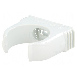 Suport de Fixare din Polipropilenă Gri Deschis, Dimensiuni 46,3mm x 42mm | Electronic-mag.ro | Componente Electronice