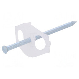 Element de susținere transparentă cu cui de fixare 3,5x70mm - Accesoriu de montaj profesional | Electronic-mag.ro | Componente Electronice