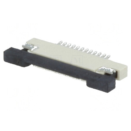Conector FFC/FPC Orizontal 12 PIN ZIF - Contacte Superioare | Electronic-mag.ro | Componente Electronice