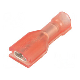 Terminal plat 2,8mm 0,8mm mamă pentru cablu 0,3÷0,9mm² - crimpare profesională | Electronic-mag.ro | Componente Electronice
