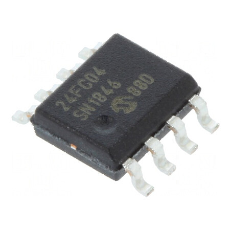 Memorie EEPROM 4kb I2C 256x8bit x2, 1,7÷5,5V, 1MHz - Soluție de Stocare Compactă | Electronic-mag.ro | Componente Electronice