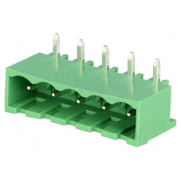Regletă de conexiuni deconectabilă cu 5 pini, 5,08 mm - Piese electronice de înaltă calitate | Electronic-mag.ro | Componente Electronice