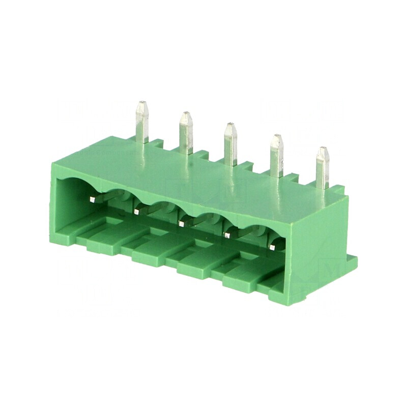 Regletă de conexiuni deconectabilă cu 5 pini, 5,08 mm - Piese electronice de înaltă calitate | Electronic-mag.ro | Componente Electronice