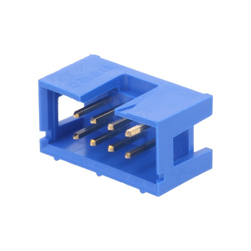 Conector IDC Soclu Tată cu 8 PIN-uri Drept THT Aurit 2,54mm - Quickie | Electronic-mag.ro | Componente Electronice Conector IDC Soclu Tată cu 8 PIN-uri Drept THT Aurit 2,54mm - Quickie | Electronic-mag.ro | Componente Electronice