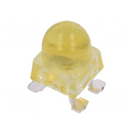 LED SMD Ambră 7200-16000mcd 4,2x4,2x6,5mm 23° 20mA 125mW pentru Iluminare Profesională | Electronic-mag.ro | Componente Electronice