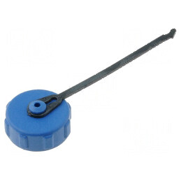 Capac de protecție SP13 cu filet interior, cu sistem de prindere prin rotire | Electronic-mag.ro | Componente Electronice