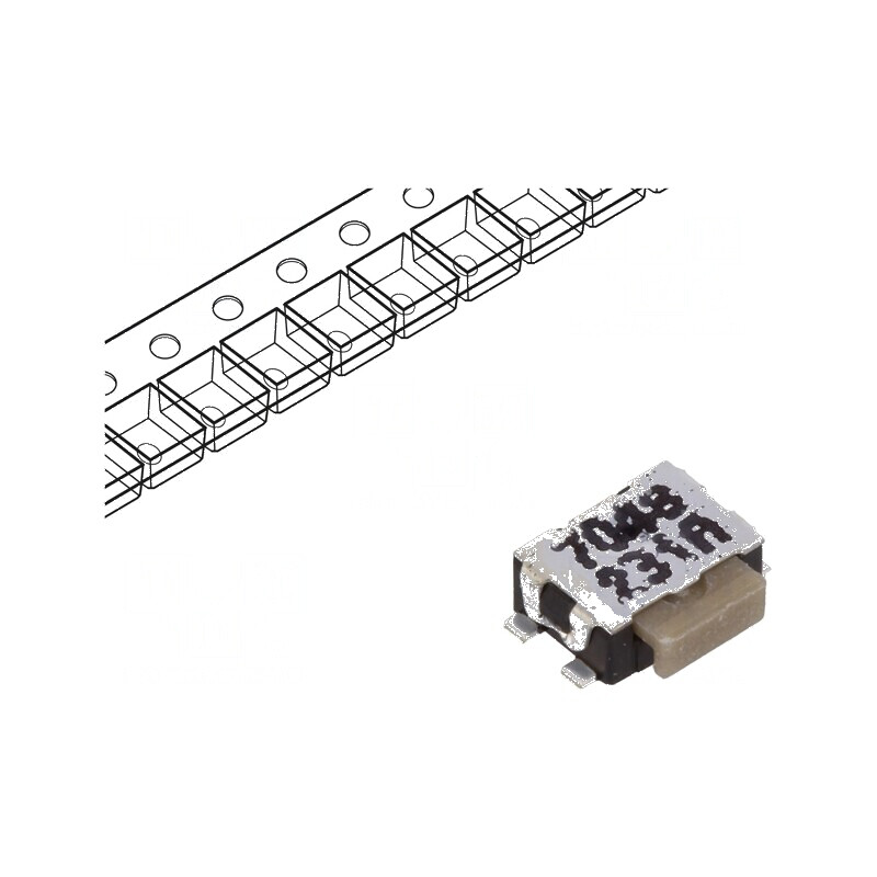 Microîntrerupător TACT SPST-NO 0,05A/32VDC Pozitie 2 Fără 3N | Electronic-mag.ro | Componente Electronice Microîntrerupător TACT SPST-NO 0,05A/32VDC Pozitie 2 Fără 3N | Electronic-mag.ro | Componente Electronice