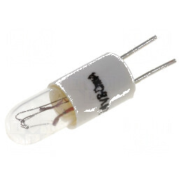 Lampă miniaturală 14VDC 80mA Ø6mm L15mm pentru lipit | Electronic-mag.ro | Componente Electronice