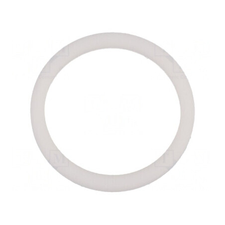 Garnitură PTFE Albă, 2mm Grosime, 16,1mm Diametru Interior, 21,6mm Diametru Exterior, M16 | Electronic-mag.ro | Componente Electronice