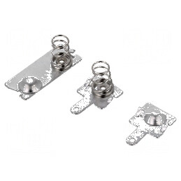 Set contacte pentru baterie AAA/R03 - Nr. baterii: 2 | Electronic-mag.ro | Componente Electronice