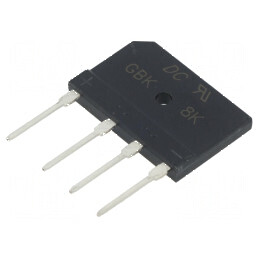 Punte Redresoare Monofazată Urmax 800V, 8A If, 200A Ifsm - Plată | Electronic-mag.ro | Componente Electronice