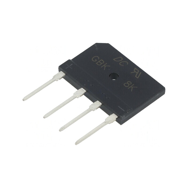 Punte Redresoare Monofazată Urmax 800V, 8A If, 200A Ifsm - Plată | Electronic-mag.ro | Componente Electronice