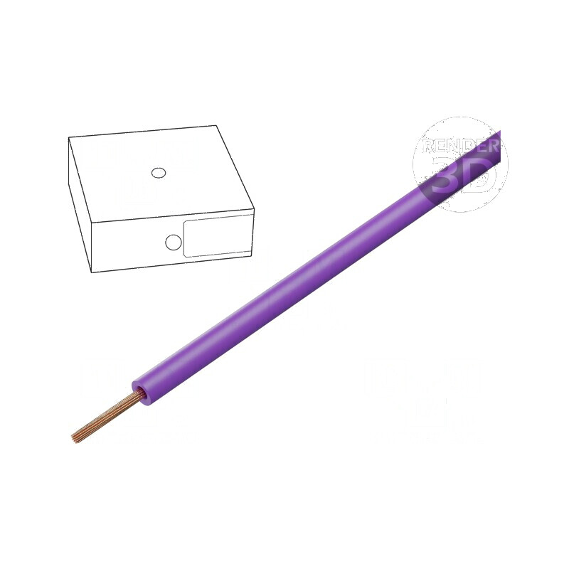 Cablu electric H07V-K litat cu secțiune de 1,5mm², PVC violet, 450V/750V, Clasa 5 | Electronic-mag.ro | Componente Electronice Cablu electric H07V-K litat cu secțiune de 1,5mm², PVC violet, 450V/750V, Clasa 5 | Electronic-mag.ro | Componente Electronice