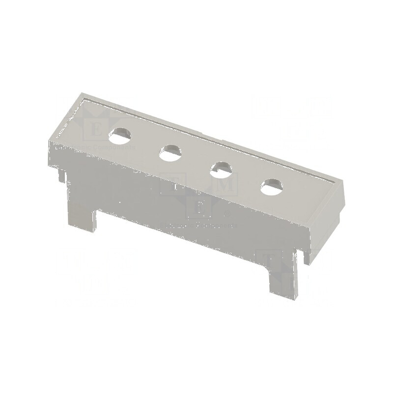 Capac borne gri pentru cabluri cu orificiu de 4 10,16 mm - Accesoriu electric profesional | Electronic-mag.ro | Componente Electronice Capac borne gri pentru cabluri cu orificiu de 4 10,16 mm - Accesoriu electric profesional | Electronic-mag.ro | Componente Electronice