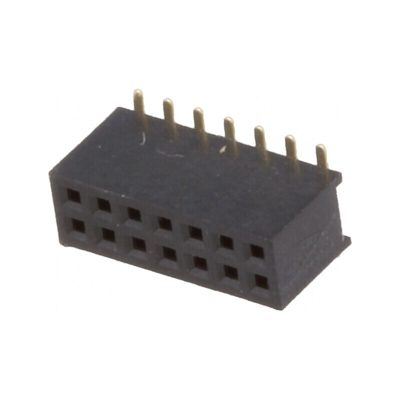 Conector 2x7 SMT Mamă PIN 14 Pini Drept 1,27mm - Şiruri Pini Soclu | Electronic-mag.ro | Componente Electronice Conector 2x7 SMT Mamă PIN 14 Pini Drept 1,27mm - Şiruri Pini Soclu | Electronic-mag.ro | Componente Electronice