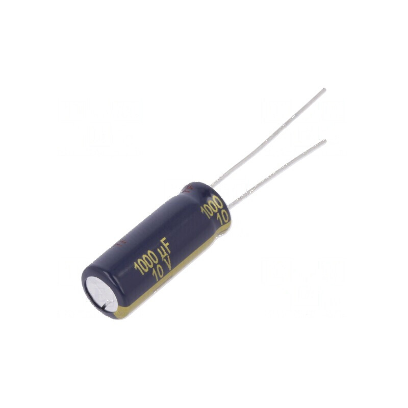 Condensator Electrolitic Low ESR THT 1000uF 10VDC Ø8x20mm pentru Circuit Electric | Electronic-mag.ro | Componente Electronice Condensator Electrolitic Low ESR THT 1000uF 10VDC Ø8x20mm pentru Circuit Electric | Electronic-mag.ro | Componente Electronice