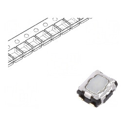 Microîntrerupător TACT SPST Pozitie 2 SMT 3,5N 1,7mm EVPAA - Comutator Compact pentru Aplicații Electronice | Electronic-mag.ro | Componente Electronice