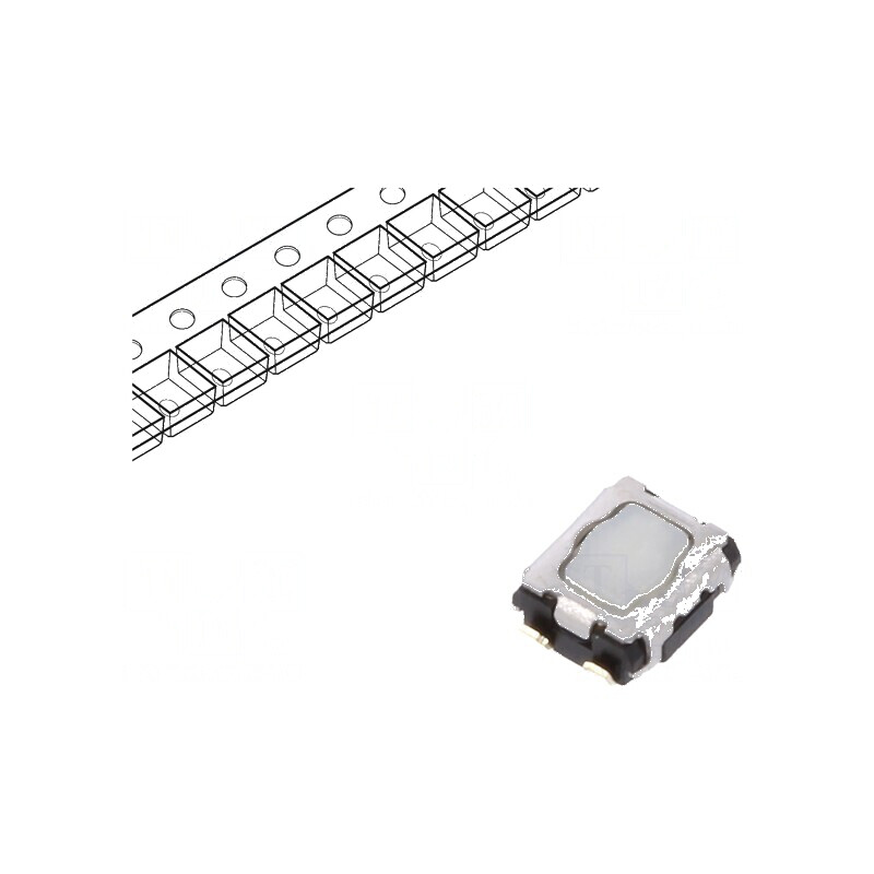 Microîntrerupător TACT SPST Pozitie 2 SMT 3,5N 1,7mm EVPAA - Comutator Compact pentru Aplicații Electronice | Electronic-mag.ro | Componente Electronice