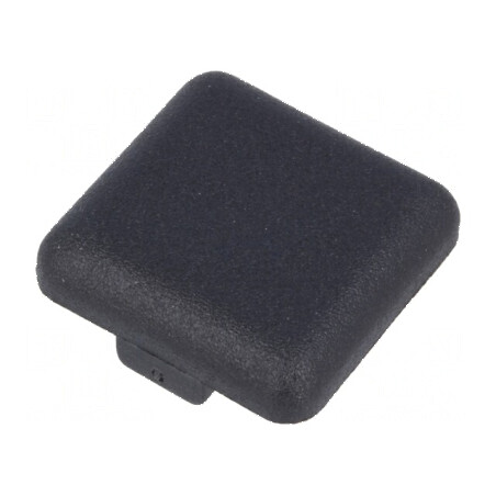 Capac de protecție pentru profil, lățime cant 6mm, dimensiuni 20mm x 20mm | Electronic-mag.ro | Componente Electronice