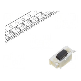 Microîntrerupător TACT SPST Poz: 2 0,05A/12VDC - Comutator Compact pentru Circuit Electric | Electronic-mag.ro | Componente Electronice