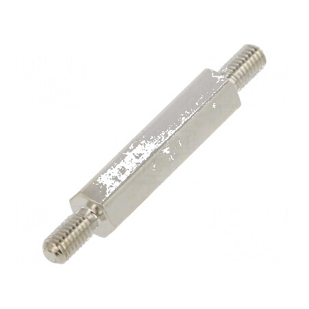 Piuliță Distanțieră Filetată Hexagonală 20mm, Filet Exterior M3 | Electronic-mag.ro | Componente Electronice