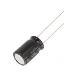 Condensator Electrolitic Low ESR THT 1000uF 10VDC Ø10x16mm pentru Circuit Electronic | Electronic-mag.ro | Componente Electronice
