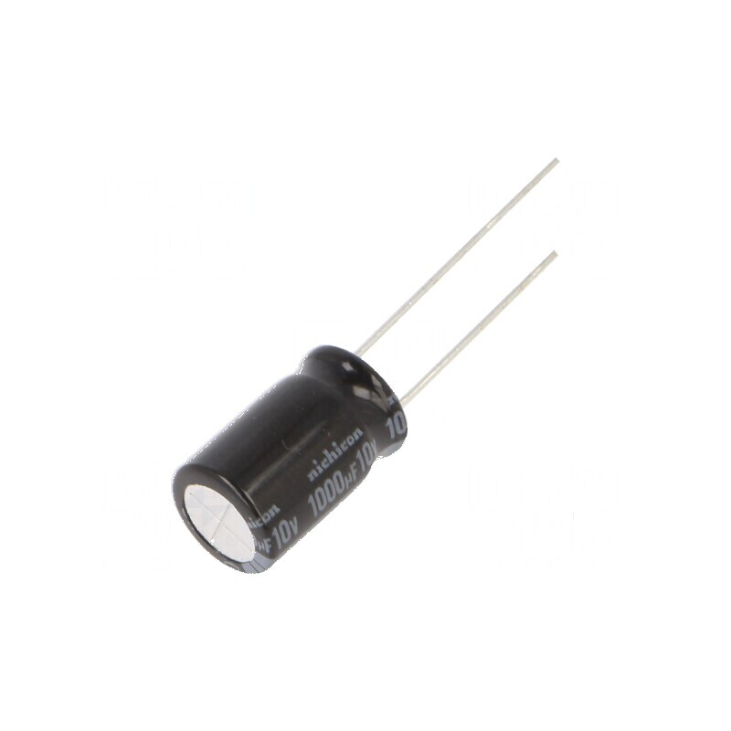 Condensator Electrolitic Low ESR THT 1000uF 10VDC Ø10x16mm pentru Circuit Electronic | Electronic-mag.ro | Componente Electronice