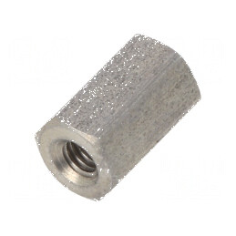 Piuliță Distanțieră Filetată 8mm cu Filet Intern M2,5 Hexagonală - Accesorii pentru Asamblare Profesională | Electronic-mag.ro | Componente Electronice