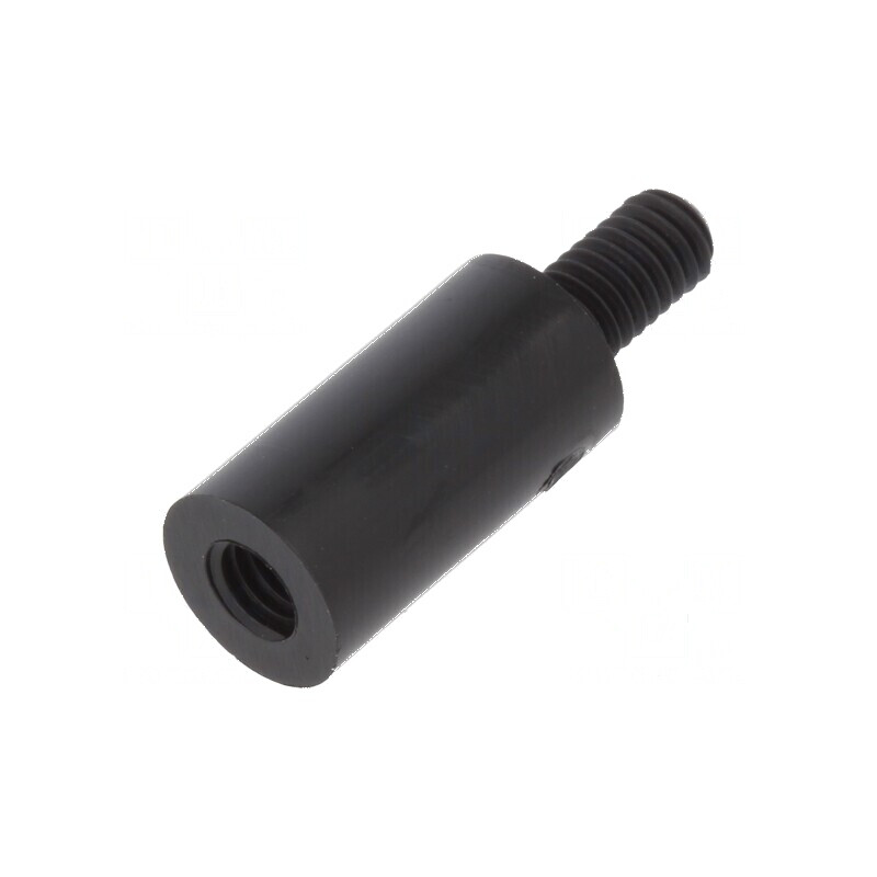 Piuliță Distanțieră Filetată Cilindrică din Poliamidă M4, 15mm | Electronic-mag.ro | Componente Electronice
