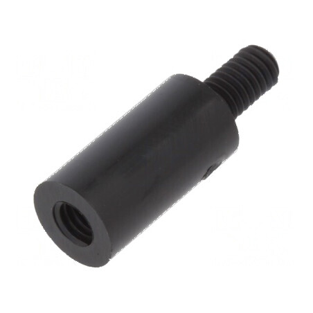 Piuliță Distanțieră Filetată Cilindrică din Poliamidă M4, 15mm | Electronic-mag.ro | Componente Electronice