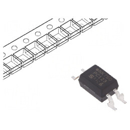 Optocuplor SMD cu 1 Canal, Iesire Tranzistori, Izolatie 5kV, Tensiune Colector-Emetator 80V | Electronic-mag.ro | Componente Electronice