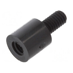 Piuliță Distanțieră Filetată Cilindrică din Poliamidă M4, 8mm - Componentă pentru Asamblare și Fixare | Electronic-mag.ro | Componente Electronice