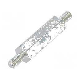 Piuliță Distanțieră 25mm Filet Exterior M4 Hexagonală - Accesorii pentru Construcții și Mecanisme | Electronic-mag.ro | Componente Electronice