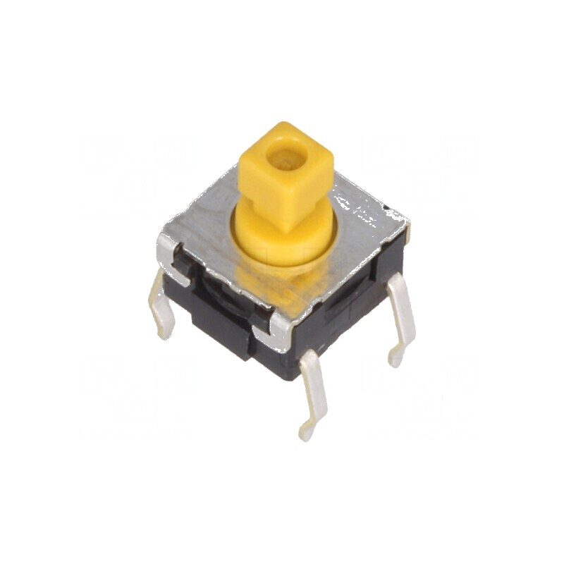 Microîntrerupător TACT SPST-NO 0,05A/24VDC THT - Pozitie 2, Fara Contacte | Electronic-mag.ro | Componente Electronice