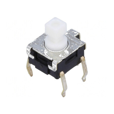 Microîntrerupător TACT SPST-NO 0,05A/24VDC THT - Pozitie 2, Fără Contacte | Electronic-mag.ro | Componente Electronice