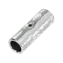 Vârf cupru crimpat neizolat 25mm² - capăt îmbinat cositorit pentru conexiuni electrice | Electronic-mag.ro | Componente Electronice