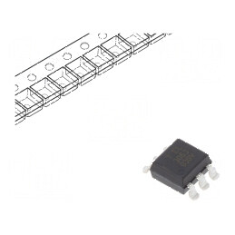Optotriac 5kV pentru comutare în zero Gull Wing, 6 Canale, Circuit de Comutare Profesional | Electronic-mag.ro | Componente Electronice