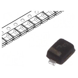 Diodă TVS 0,15W 4,8V 1A Unidirecțională SOD923 - Rola/Bandă pentru Protecție Electromagnetică | Electronic-mag.ro | Componente Electronice