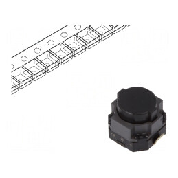 Microîntrerupător TACT SPST 2 Pozitii 0,05A 12VDC SMT Fără 3,5N | Electronic-mag.ro | Componente Electronice