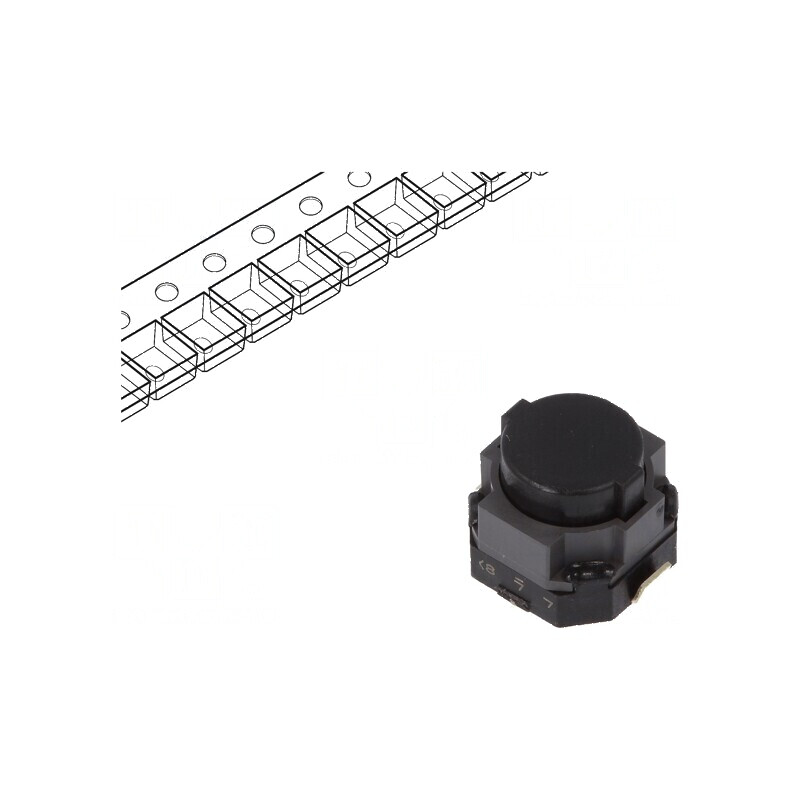 Microîntrerupător TACT SPST 2 Pozitii 0,05A 12VDC SMT Fără 3,5N | Electronic-mag.ro | Componente Electronice Microîntrerupător TACT SPST 2 Pozitii 0,05A 12VDC SMT Fără 3,5N | Electronic-mag.ro | Componente Electronice