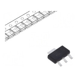 Tranzistor NPN Bipolar 40V 1A 3W SOT223 - Componente Electronice pentru Circuite Integrate | Electronic-mag.ro | Componente Electronice