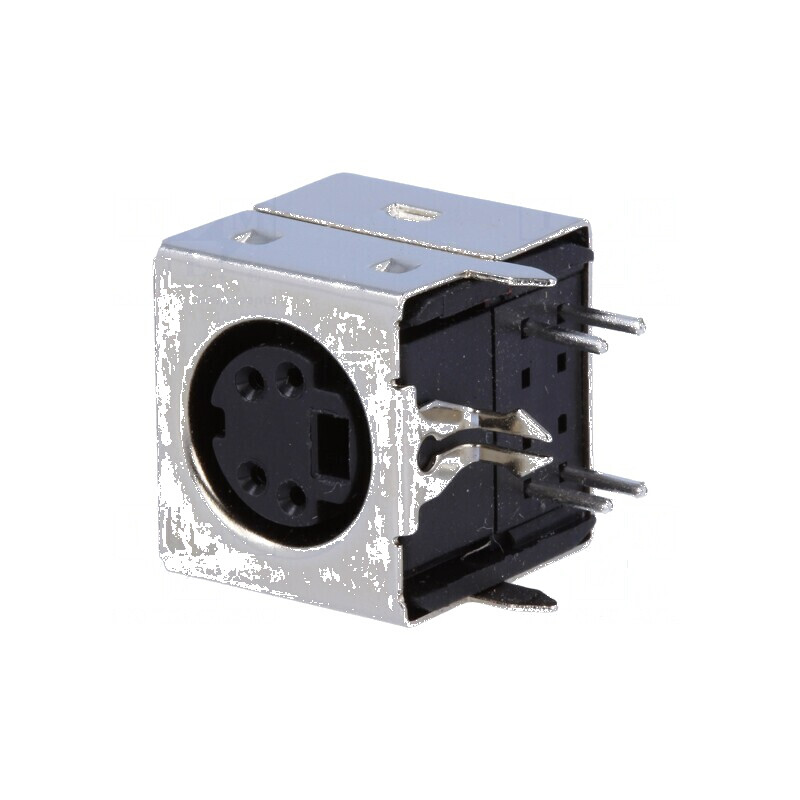 Conector DIN Mini Soclu Mamă PIN 4 THT Unghi 90° - Componentă Electrica Profesională | Electronic-mag.ro | Componente Electronice Conector DIN Mini Soclu Mamă PIN 4 THT Unghi 90° - Componentă Electrica Profesională | Electronic-mag.ro | Componente Electronice