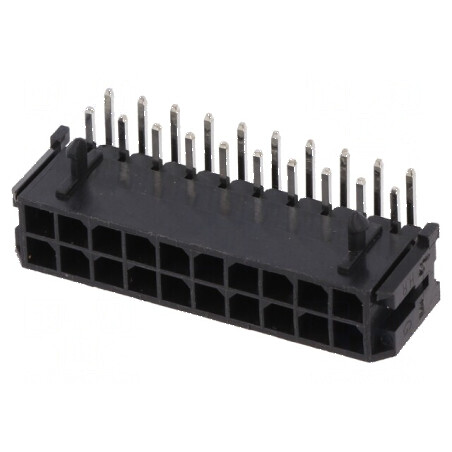 Conector cablu-placă soclu tată 3mm PIN 20 THT 5A 10mΩ - Soluție de conectare profesională | Electronic-mag.ro | Componente Electronice