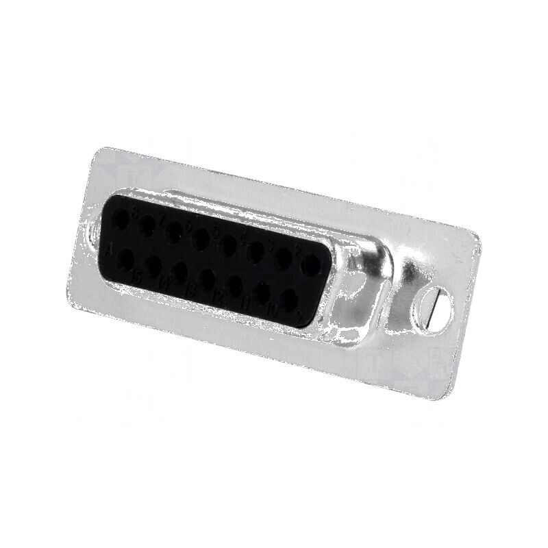 Conector D-Sub 15 PIN Mufă Mamă cu Cablu de Lipire și Placare Aurită | Electronic-mag.ro | Componente Electronice Conector D-Sub 15 PIN Mufă Mamă cu Cablu de Lipire și Placare Aurită | Electronic-mag.ro | Componente Electronice