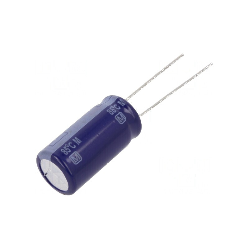 Condensator Electrolitic THT 470uF 50VDC Ø10x20mm cu Raster de 5mm - Componentă Electronică | Electronic-mag.ro | Componente Electronice